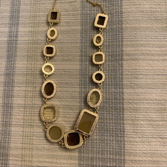 Ann Taylor Long Gemstone Necklace - Picture 10 of 15